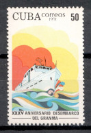 Cuba 1991 / Ships Granma MNH Barcos Bateaux Schiffe / Cu20754  C1-5 - Barcos