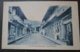 Reunion Rue De L'eglise Saint Denis Cpa - Saint Denis