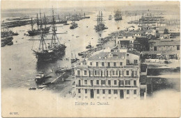 EGYPTE.  ENTREE DU CANAL. CARTE ECRITE - Other & Unclassified