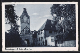 AK Memmingen, Partie Beim Ulmer Tor  - Memmingen