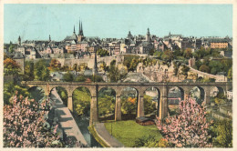 LUXEMBOURG - Vue Générale De La Ville - Colorisé -  Carte Postale - Lussemburgo - Città