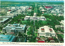 AERIAL VIEW SHOWING U.S. CAPITOL.- WASHINGTON.- ( USA ) - Washington DC
