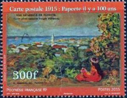 POLYNESIE FRANCAISE -  100e Anniversaire De Papeete - Ungebraucht