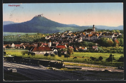 AK Hechingen, Eisenbahn, Ort Und Burg  - Hechingen