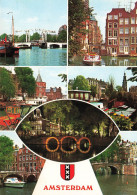 PAYS-BAS - Amsterdam - Holland - Multi-vues De Différents Endroits à Amsterdam - Carte Postale - Amsterdam
