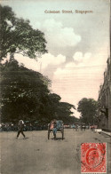 Singapore - Coleman Street - 1908 - Singapour