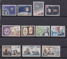 MONACO 1965 TIMBRE N°664/74 NEUF** U.I.T. - Nuevos