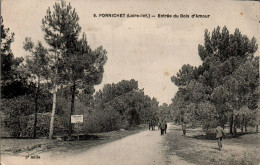 N°1694 W -cpa Pornichet -entrée Du Bois D'Amour- - Pornichet