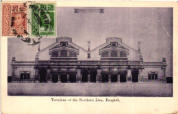 THAILAND / BANGKOK / STATION / TERMINUS OF THE SOUTHERN LINE  1910 - Thaïland