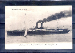 Compagnie Des Messageries Maritimes Atlantique - Steamers