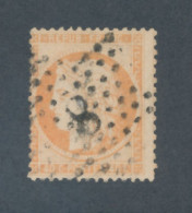 FRANCE - N° 38 OBLITERE AVEC ETOILE DE PARIS 8 - COTE : 15€ - 1870 - 1870 Beleg Van Parijs