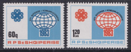 Albania, 1983, World Communication Day - Albanië