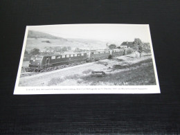 75346-             BLOCK EISENWERK  - 1957  / TREIN / TRAIN / ZUG / TREN /  TRAM - Treinen