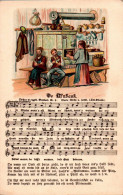 H1946 - Litho Anton Günther Liedkarte - Da Ufnbank - Gottesgab Sudentengau - Music And Musicians