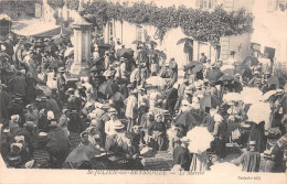 SAINT-JULIEN-sur-REYSSOUZE (Ain) - Le Marché - Voyagé (2 Scans) - Sin Clasificación