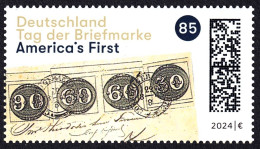 BRD Mi. 3822 Aus Block 93 "Tag Der Briefmarke - America`s First " Postfrisch - Ungebraucht