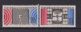 CZECHOSLOVAKIA  - 1968 Radio And TV Set Never Hinged Mint - Ungebraucht