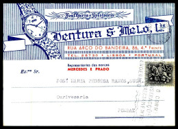 LISBOA - OURIVESARIA E RELOJOARIA - " Ventura & Melo - Joalharia E Relojoaria" -  Carte Postale - Lisboa