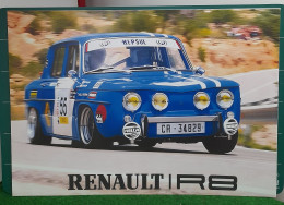 RENAULT 8 GORDINI COURSE - AFFICHE POSTER - Voitures