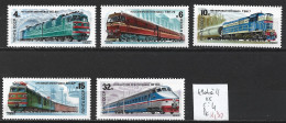 RUSSIE 4907 à 11 ** Côte 4 € - Eisenbahnen