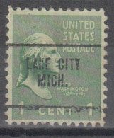 USA Precancel Vorausentwertungen Preo Locals Michigan, Lake City 704 - Precancels