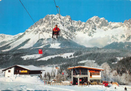 Sessel-Lift Auf Den Astenberg, 1301 M - Skiabfahrten Nach Going U. Ellmau - Seilbahnen