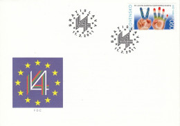 FDC SLOVAKIA 654 - Europese Instellingen