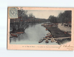 CHAMPIGNY : Le Tour De Marne, Vue Prise Du Pont - état - Champigny Sur Marne