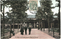 CPA Carte Postale France Vichy La Grande Allée Devant Le Palais Des Sources 1907   VM80345 - Vichy