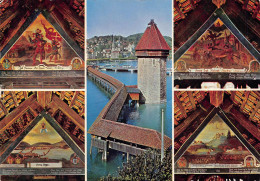 Kapellbrücke Luzern  - Mehrbildkarte - Zürich