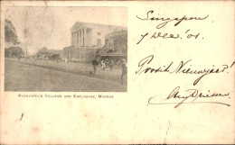 India - Madras - Chennai  - Singapore - Pachyappa's College - 1901 - Indien