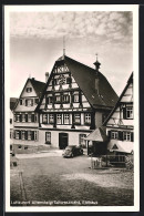 AK Altensteig / Schwarzwald, Totalansicht Rathaus  - Altensteig