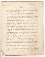 N°2014 ANCIENNE LETTRE NOTE HISTORIEN PAYS ITALIE PAS DE DATE - Historical Documents