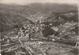 *** 12 ***  Vue Générale Aérienne Sur  LABEGUDE Et VALS LES BAINS  Timbrée TTB 1962  - Otros & Sin Clasificación