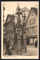 AK Reutlingen, Lindenbrunnen  - Reutlingen