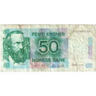 Norvège, 50 Kroner, 1985, KM:42b, TB - Norvège