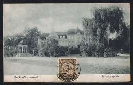 AK Berlin-Grunewald, Johannaplatz Mit Pavillon  - Grunewald