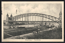 AK Magdeburg, Nordbrücke  - Magdeburg