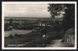 AK Oberachern, Talblick Auf Kirche  - Autres & Non Classés