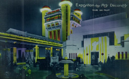 France > [75] Paris > Autres - Exposition Des Arts Décoratifs - Vue De Nuit - 7424 - Exposiciones