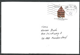 MiNr. 2970; Fachwerkbauten In Deutschland, Auf Portoger. Brief Von BZ 37 Nach Zwebendorf; E-113 - Storia Postale