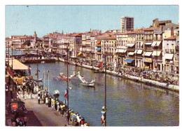 SETE Les Joutes (carte Photo Animée) - Sete (Cette)