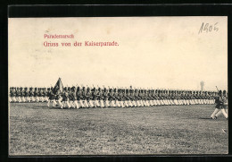 AK Kaisermanöver, Parademarsch Bei Der Kaiserparade  - War 1914-18