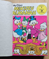 MIKIJEV ALMANAH, Zabavnik  Numbers Bound 1 - 6, Vintage Comic Book Yugoslavia Yugoslavian Mickey Mouse Disney Comics - BD & Mangas (autres Langues)