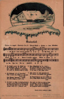 H1954 - Litho Anton Günther Liedkarte - Hutzenlied - Gottesgab Sudentengau - Sehr Gebraucht !!!!! - Musik Und Musikanten