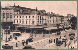 CPA - HAUTE GARONNE - TOULOUSE - BOULEVARD DE STRASBOURG - CARREFOUR JEAN JAURES - Belle Animation, Autos, Café Algrini - Toulouse