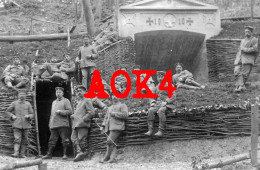 TUNNEL Stollen Souterrain Argonne Vosges Vogesen Verdun 1916 - War 1914-18
