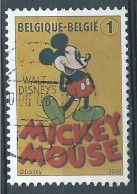 BELGIQUE Obl - 2008 -  - YT  N° 3784- 80e Anniv De Mickey Mouse - Usati