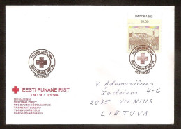 Estonia 1994●75th Anniversary Estonian Red Cross●Spec. Cancell Tallinn●Cover - Estonie