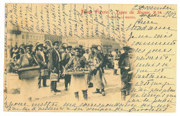 RUS 97 - 23349 ETHNIC, Street Vendors In The Market, Russia - Old Postcard - Used - 1902 - Russia